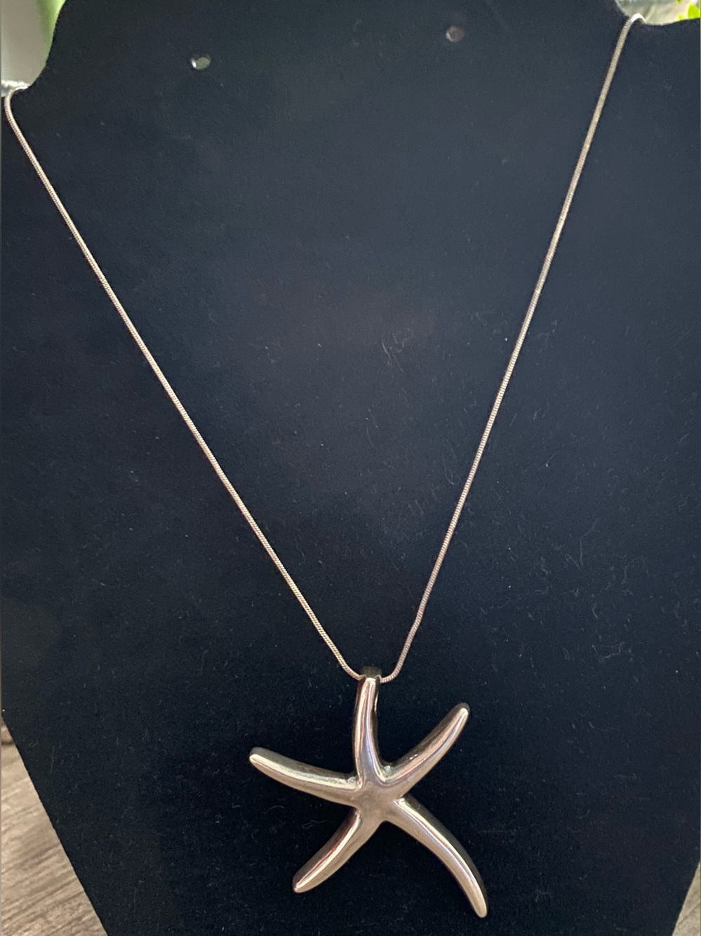 Sterling Silver Starfish Pendant 925 ATI Thailand – Vintage QVC Era
